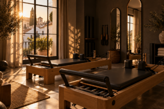 Pilates en Mijas, del estudio clásico con todo el equipo y en inglés de La Cala a los niveles honestos del Cortijo del Agua y los tres reformers de barrio de Las Lagunas