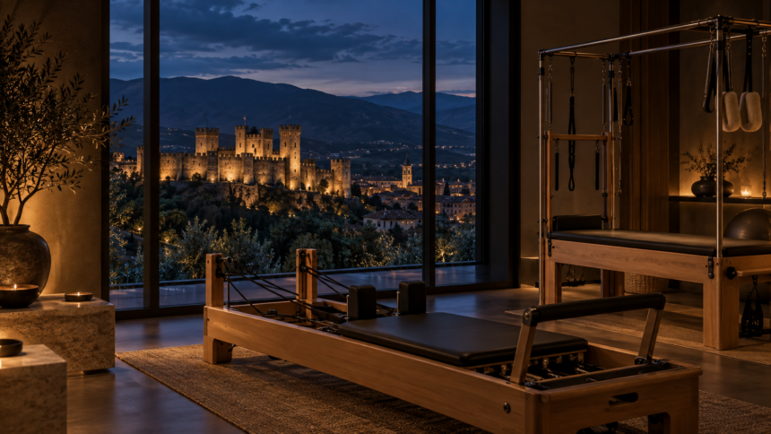 Pilates en Ponferrada y El Bierzo, cuatro estudios con máquinas, del equipo completo con veinte años en Reyes Católicos al reformer de cinco plazas y la sala de una clínica de fisioterapia