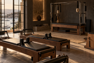 Pilates en Dénia y la Marina Alta, siete estudios con máquinas entre Dénia, Xàbia y Calp, del equipo clásico completo del puerto de Jávea al reformer con torre con veinte años y las salas del paseo del Saladar