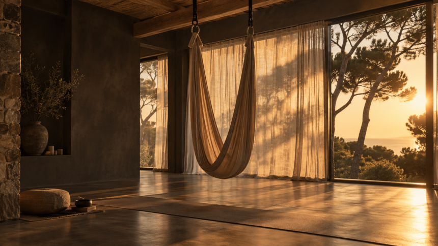 Yoga en Torrevieja y comarca, del estudio de Guardamar donde se practica colgado de una hamaca a la escuela de yoga clásico de Campoamor donde la respiración importa tanto como la postura