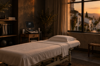 Fisioterapia en Mijas, de la clínica de lesiones con ecógrafo y readaptación del Camino Viejo de Coín a la clínica de barrio con diecisiete años y la pisada estudiada en la misma consulta