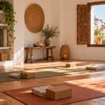 Sala de yoga en Mijas, estudio de Las Lagunas